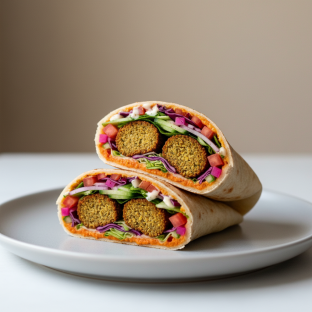 Falafel Pita Wrap