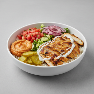 Chicken Shawarma Rice Bowl