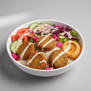 Falafel Rice Bowl
