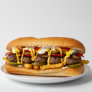 WizWit Lamb Kebab Sandwich