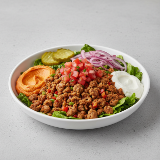 Signature Lamb Kebab Salad Bowl