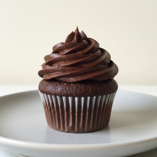 Vegan and Gluten Free Chocolate Cupcake with Chocolate Frosting Vegan and Gluten Free Chocolate Cupcake with Chocolate Frosting