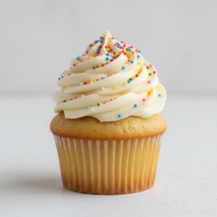 Vegan Vanilla Cupcake with Vanilla Frosting Vegan Vanilla Cupcake with Vanilla Frosting