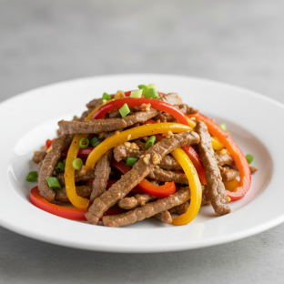 Honey Ginger Beef Stir-Fry