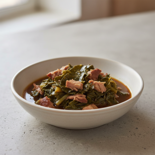 Collard Greens with Smoked Turkey