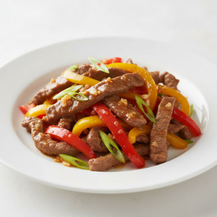 Honey Ginger Beef Stir-Fry
