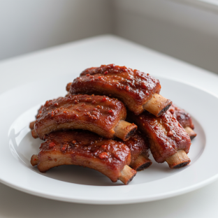 Sweet and Spicy Spare Ribs