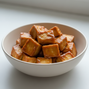 Soy Ginger Glazed Tofu