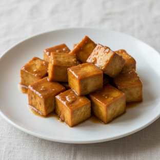 Soy Ginger Glazed Tofu (Gluten-Free)