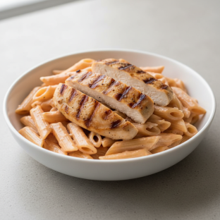 Penne Gluten Free with Vodka Sauce and Grilled Chicken