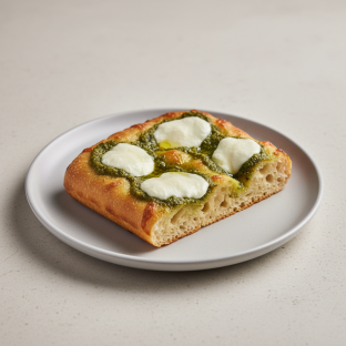 Pesto and Mozzarella House Focaccia