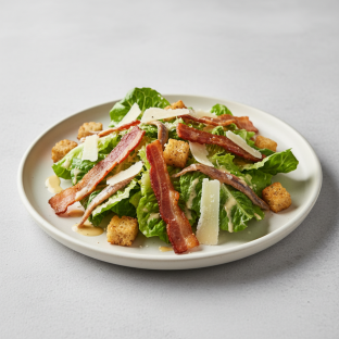 Cesare (Caesar) Salad with Pancetta