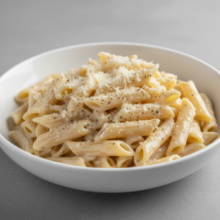 Penne with Alfredo Sauce