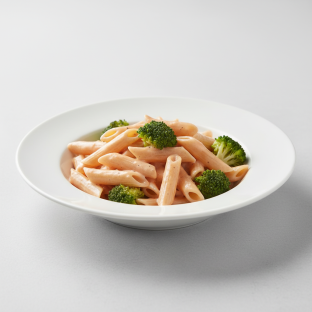 Penne with Vodka Sauce and Broccoli