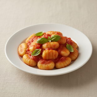Gnocchi with Pomodoro Sauce