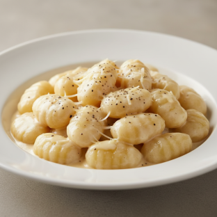 Gnocchi with Alfredo Sauce