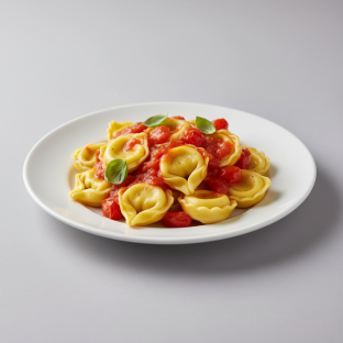 Cheese Tortellini with Pomodoro Sauce