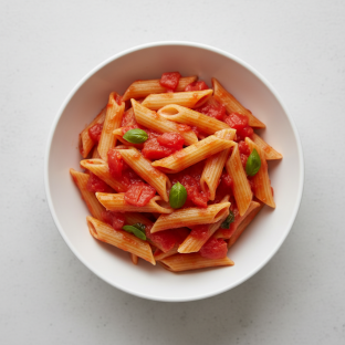 Gluten Free Penne with Pomodoro Sauce
