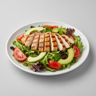 Grilled Lemongrass Chicken Salad