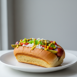 The Chicagoan Hot Dog