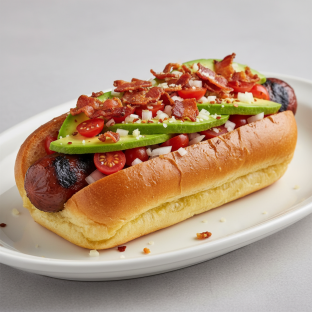 California Deluxe Hot Dog