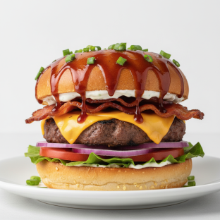 Teriyaki Ranch Burger