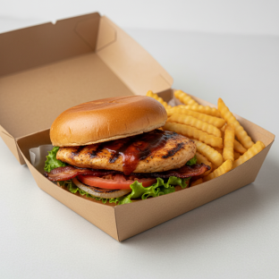 BBQ Grilled Chicken Sandwich Box