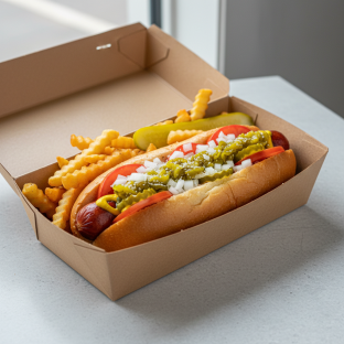 The Chicagoan Hot Dog Box