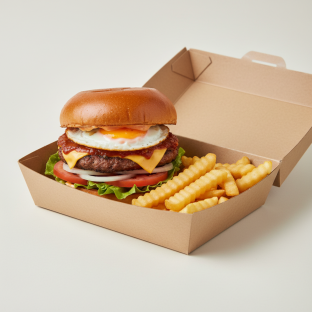 Spicy Basil Burger Box