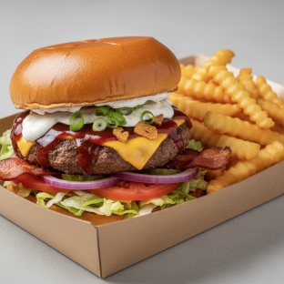 Teriyaki Ranch Burger Box