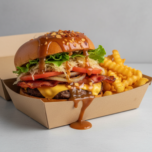 Muddy Deluxe Burger Box
