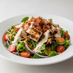 Dairy Free Hot Garlic Salad