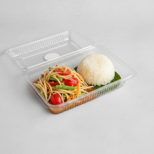Papaya Salad Box with Sticky Rice