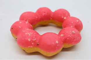 Strawberry Mochi Donut
