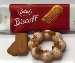 Biscoff Cookie Mochi Donut