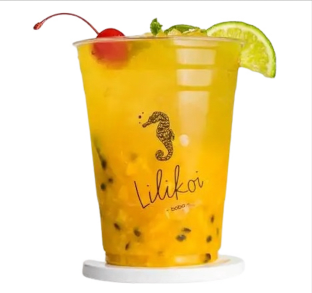 Tropical Delight with Boba [50% Sweet]