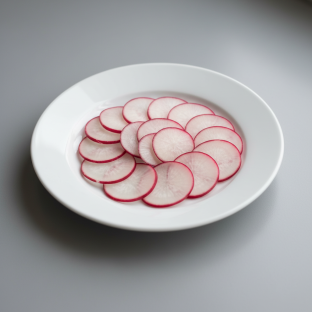 Sliced Radish