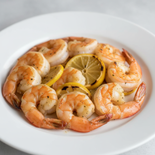 Grilled Lemon Shrimp