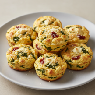 Protein Egg Bites - Vegetarian