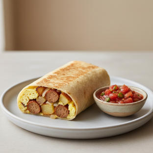 Breakfast Burrito - Vegetarian