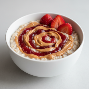 Overnight Oats - PBJ