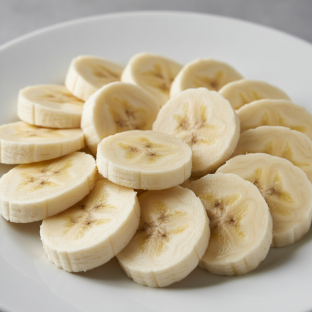 Sliced Bananas