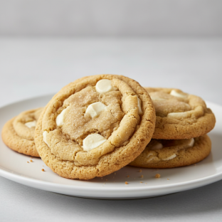 White chocolate chip cookies White chocolate chip cookies