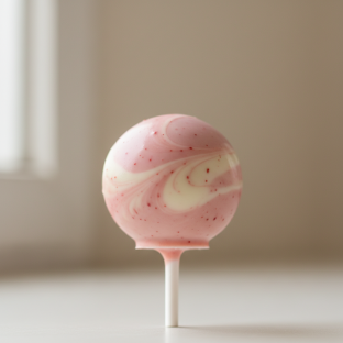 Strawberry Cake Pop Strawberry Cake Pop