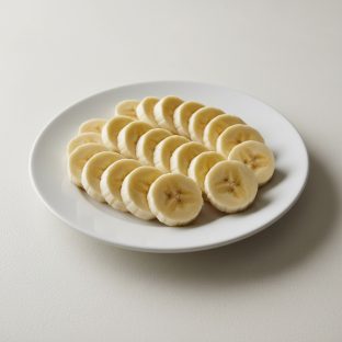 Sliced Bananas