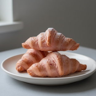 Pink Croissants