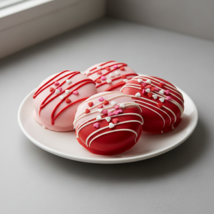Valentine’s Chocolate Covered Oreos