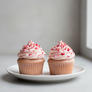 Vegan Valentine's Cupcakes