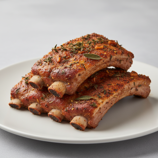 Roasted Herb Pork Ribs Roasted Herb Pork Ribs