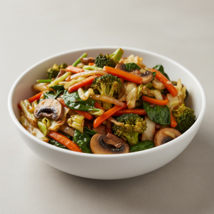 Gluten-Free Teriyaki Veggies